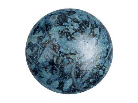 Cabochans Par Puca®, CAB18-2398-65325, Metallic Matte Blue Spotted Online now