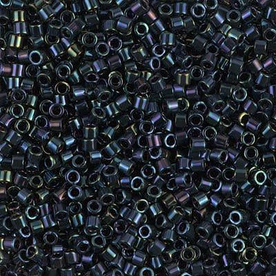 Miyuki Delica Bead 10 0, DBM0002, Metallic Dark Blue Iris For Cheap