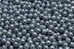 4mm Czech Round Druk Bead, Blue Grey Pearl, 50 pieces Sale