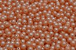 4mm Czech Round Druk Bead, Matte Peach Pearl, 50 pieces Sale