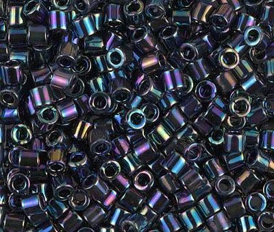 Miyuki Delica Bead 8 0, DBL0005, Metallic Variegated Blue Iris Discount