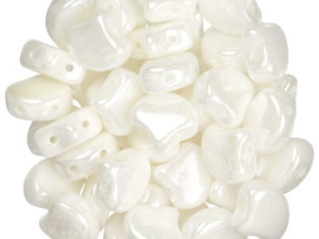 Ginko Beads, Luster Opaque White, 8 grams Sale