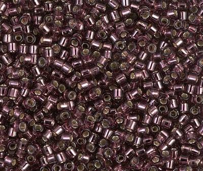 Miyuki Delica Bead 10 0, DBM1204, Silver Lined Mauve Supply