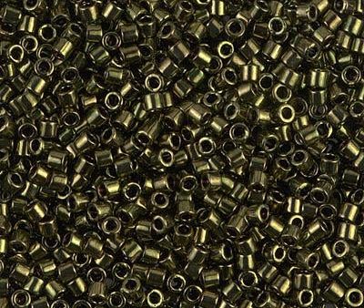 Miyuki Delica Bead 10 0, DBM0011, Metallic Olive on Sale