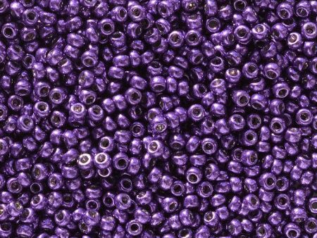 Miyuki 11 Round Seed Bead, 11-5110, Duracoat Galvanized Lilac Night on Sale