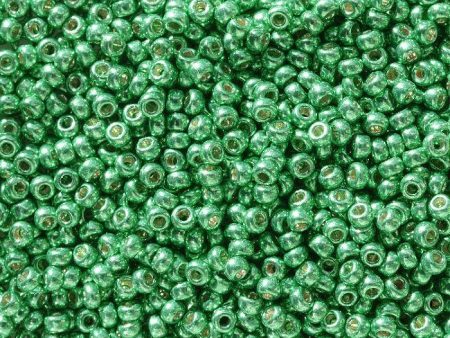 Miyuki 11 Round Seed Bead, 11-5105, Duracoat Galvanized Dark Mint Green Online