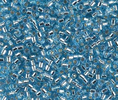 Miyuki Delica Bead 10 0, DBM0044, Silver Lined Aqua For Sale