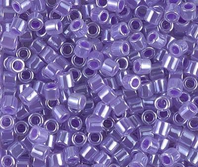 Miyuki Delica Bead 8 0, DBL0249, Purple Ceylon Fashion