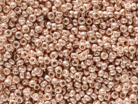 Miyuki 11 Round Seed Bead, 11-5103, Duracoat Galvanized Bright Copper For Sale