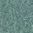 Miyuki Delica Bead 15 0, DBS0385, Matte Sea Glass Green Luster For Cheap