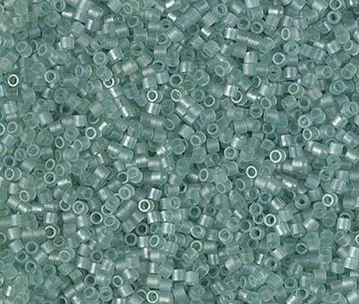 Miyuki Delica Bead 15 0, DBS0385, Matte Sea Glass Green Luster For Cheap