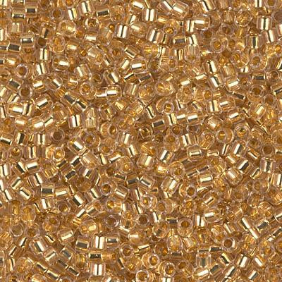 Miyuki Delica Bead 10 0, DBM0033, 24kt Gold Lined Crystal Discount