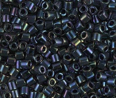 Miyuki Delica Bead 8 0, DBL0002, Metallic Dark Blue Iris Cheap