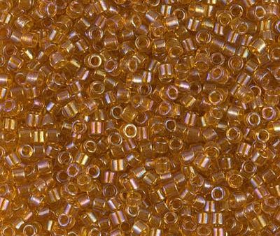 Miyuki Delica Bead 10 0, DBM0065, Lined Topaz AB For Discount