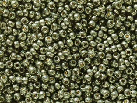 Miyuki 11 Round Seed Bead, 11-5112, Duracoat Galvanized Dark Steel Green Discount