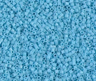 Miyuki Delica Bead 15 0, DBS0725, Opaque Turquoise Blue Online Hot Sale