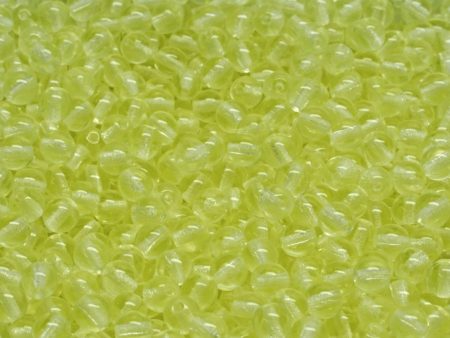 4mm Czech Round Druk Bead, Jonquil, 50 pieces Hot on Sale