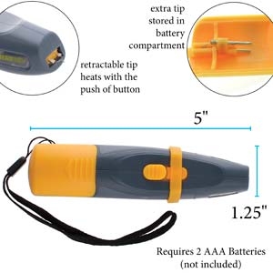 Thread Zap Ultra Battery Operated Thread Burner Supply