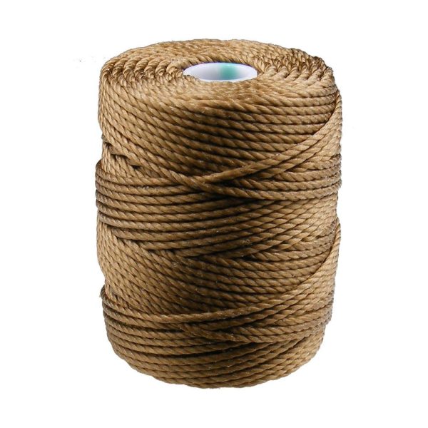 C-Lon Tex 400 Heavy Weight Bead Cord, Bronze ,1.0mm, 36 Yard Spool Online Sale