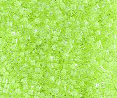 Miyuki Delica Bead 10 0, DBM2031, Luminous Lime Aid Sale