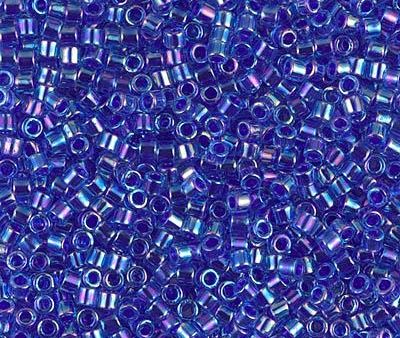 Miyuki Delica Bead 10 0, DBM0063, Cobalt Lined Sapphire AB Supply