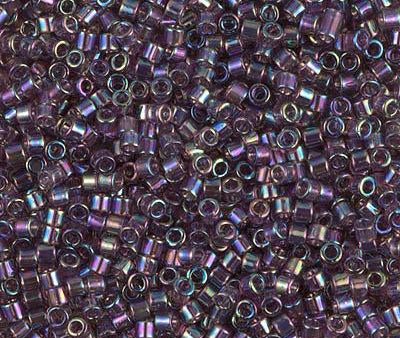 Miyuki Delica Bead 10 0, DBM1244, Transparent Mauve AB For Cheap