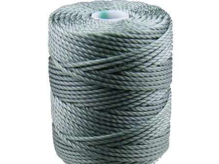 C-Lon Tex 400 Heavy Weight Bead Cord, Celadon ,1.0mm, 36 Yard Spool on Sale