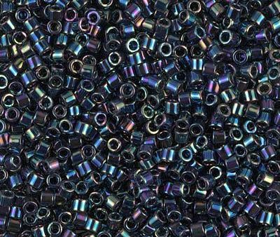 Miyuki Delica Bead 10 0, DBM0005, Metallic Variegated Blue Iris Online now