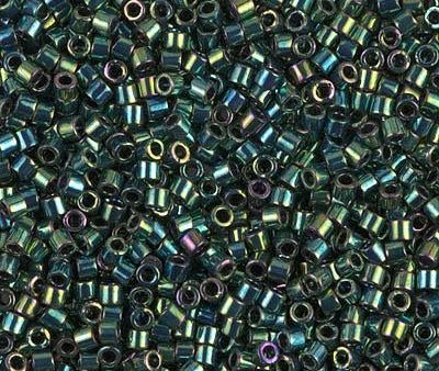 Miyuki Delica Bead 10 0, DBM0027, Metallic Dark Green Iris For Sale