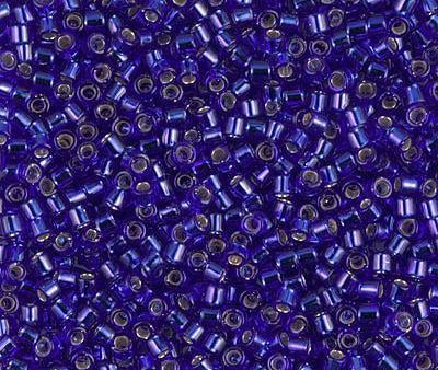 Miyuki Delica Bead 10 0, DBM0047, Silver Lined Cobalt Discount