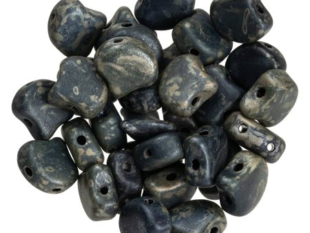 Ginko Beads, Matte Jet Rembrandt, 8 grams Online now