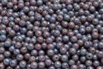 4mm Czech Round Druk Bead, Ashen Grey Nebula, 50 pieces on Sale