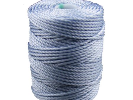 C-Lon Tex 400 Heavy Weight Bead Cord, Blue Morning ,1.0mm, 36 Yard Spool Online