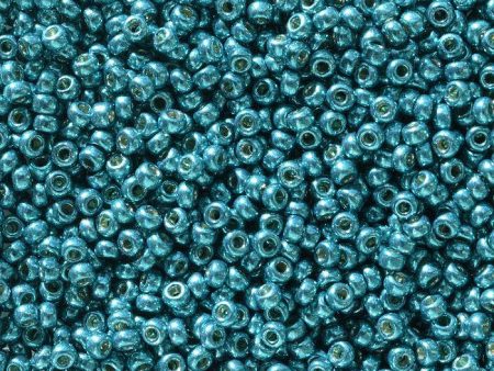 Miyuki 11 Round Seed Bead, 11-5113, Duracoat Galvanized Capri Blue Online Hot Sale