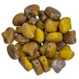 Ginko Beads, Matte Opaque Yellow Rembrandt, 8 grams on Sale