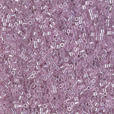 Miyuki Delica Bead 15 0, DBS1473, Transparent Pale Orchid Luster Discount