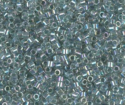 Miyuki Delica Bead 10 0, DBM0084, Sea Foam Lined Crystal AB Hot on Sale