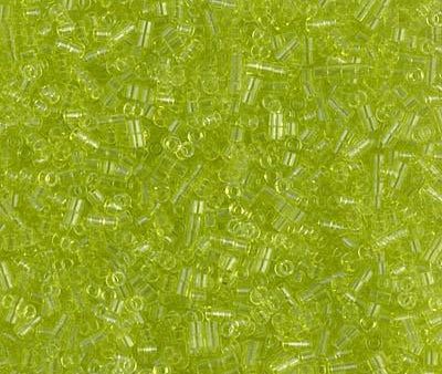 Miyuki Delica Bead 15 0, DBS0712, Transparent Chartreuse Supply