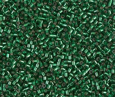 Miyuki Delica Bead 15 0, DBS0148, Silver Lined Emerald Cheap