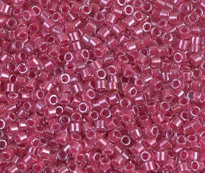 Miyuki Delica Bead 10 0, DBM0914, Sparkling Rose Lined Crystal For Sale