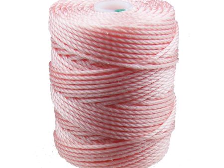 C-Lon Tex 400 Heavy Weight Bead Cord, Bubblegum ,1.0mm, 36 Yard Spool For Discount