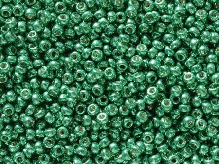 Miyuki 11 Round Seed Bead, 11-5106, Duracoat Galvanized Dark Aqua Green Cheap