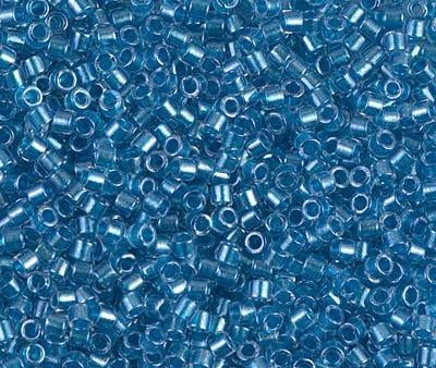 Miyuki Delica Bead 10 0, DBM0905, Sparkling Blue Lined Crystal Cheap