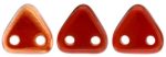 CzechMates Two Hole Triangle, Twilight Siam Ruby Hot on Sale