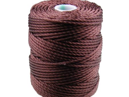 C-Lon Tex 400 Heavy Weight Bead Cord, Black Currant ,1.0mm, 36 Yard Spool Sale