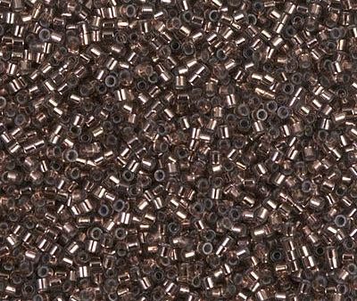 Miyuki Delica Bead 15 0, DBS0184, Silver Lined Dark Bronze Online Sale