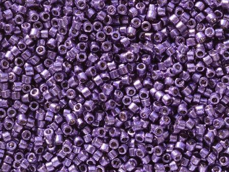 Miyuki Delica Bead 11 0, DB2509, Duracoat Galvanized Dark Lilac For Sale