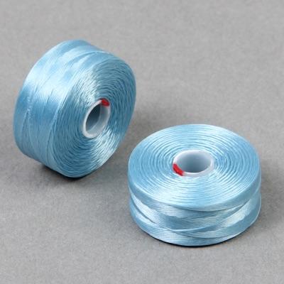 C-Lon Size D Beading Thread - 1 Bobbin - Sky Blue Supply