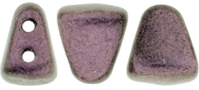 Nib-Bit Beads, Metallic Suede Pink, 8 grams Supply