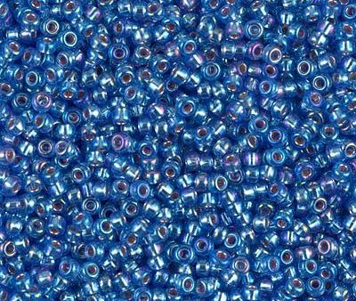 Miyuki 11 Round Seed Bead, 11-1019, Silver Lined Sapphire AB Hot on Sale